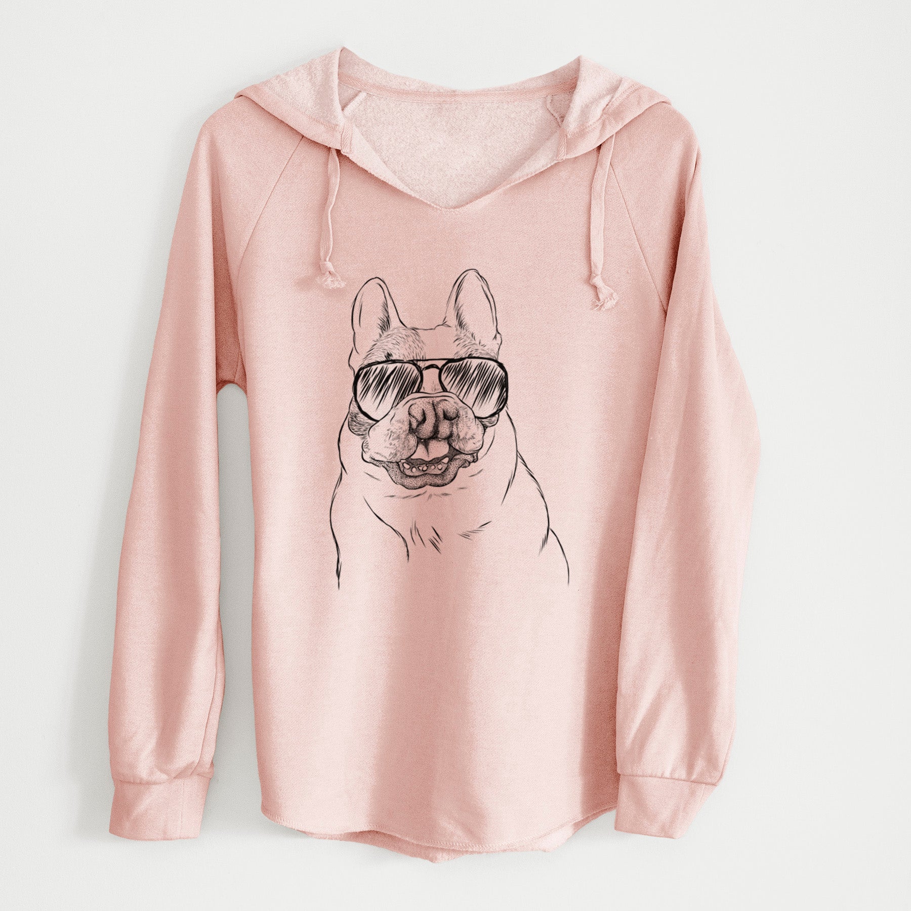 Aviator Lentil the French Bulldog - Cali Wave Hooded Sweatshirt