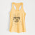 Lentil the French Bulldog - Women's Racerback Tanktop