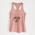 Lentil the French Bulldog - Women's Racerback Tanktop