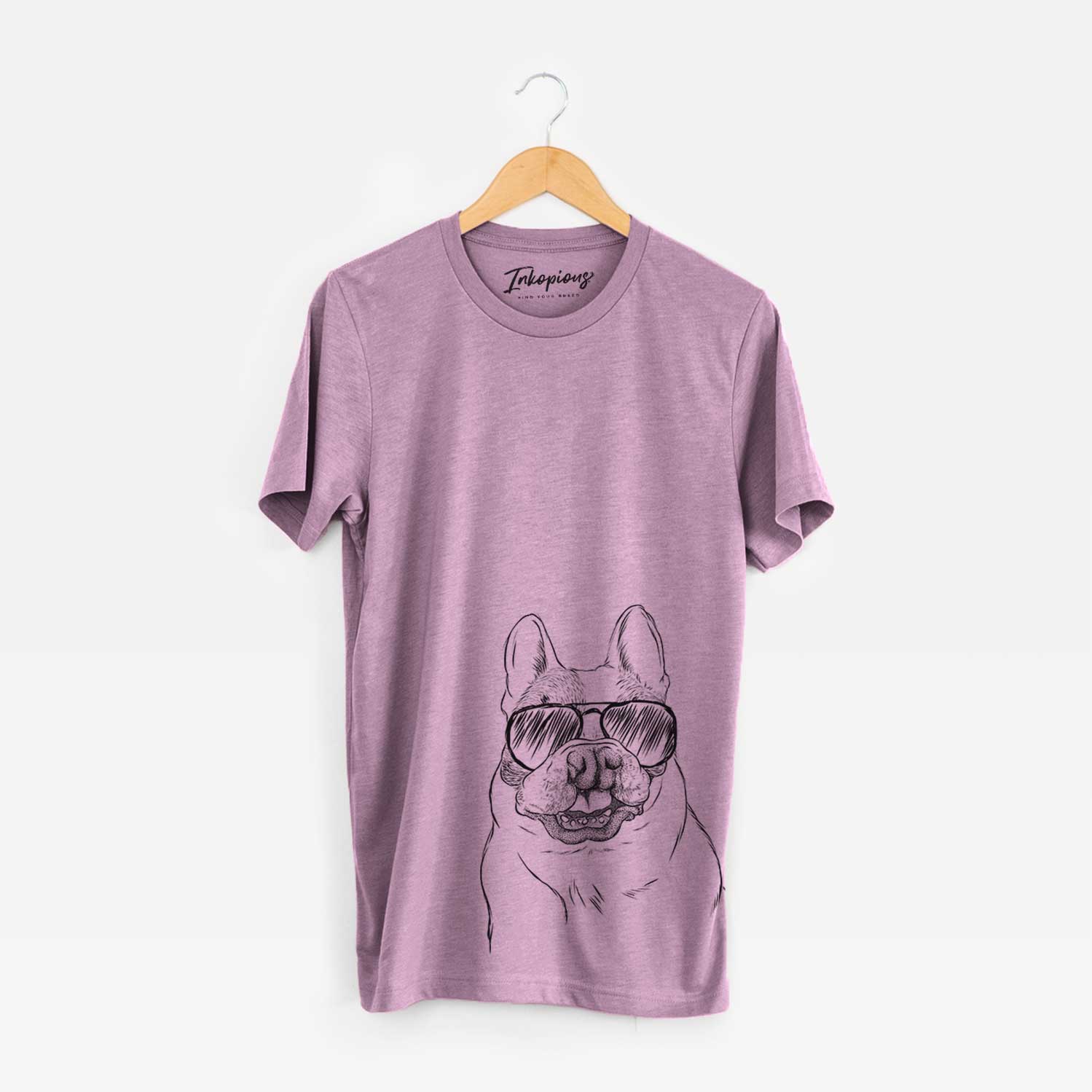 Lentil the French Bulldog - Bella Canvas Unisex Crewneck