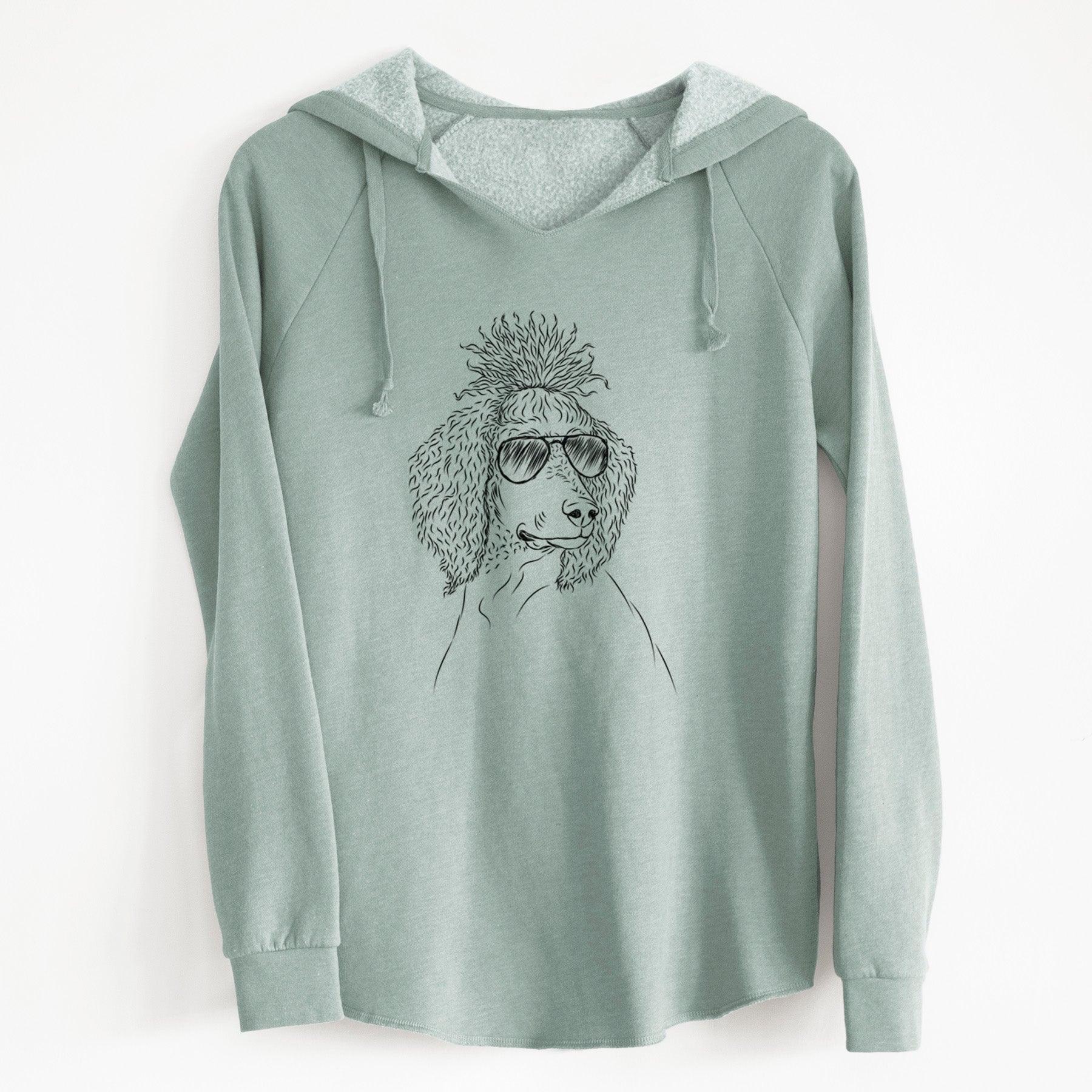 Aviator Leo the Poodle - Cali Wave Hooded Sweatshirt