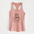 Leo the Poodle - Women's Racerback Tanktop