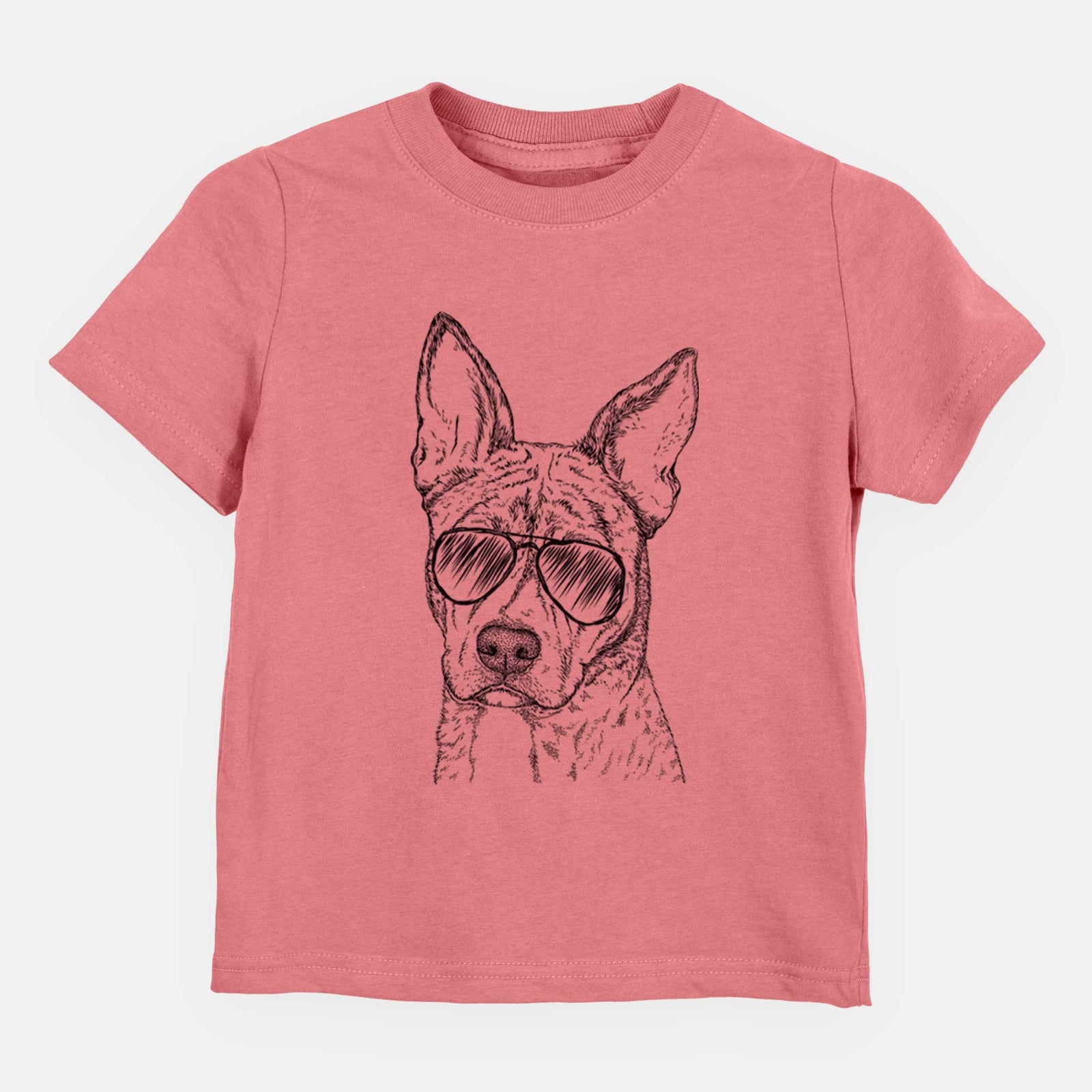 Aviator Leo the Ibizan Hound Bull Mastiff Mix - Kids/Youth/Toddler Shirt