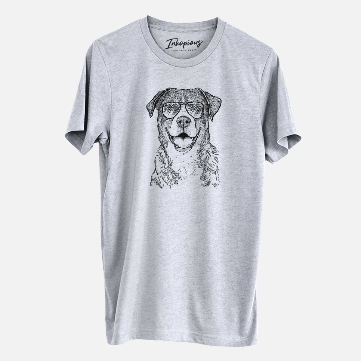 Aviator Leon the Greater Swiss Mountain Dog - Unisex Crewneck