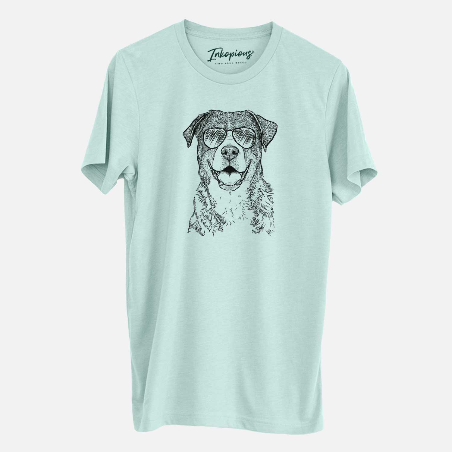 Aviator Leon the Greater Swiss Mountain Dog - Unisex Crewneck
