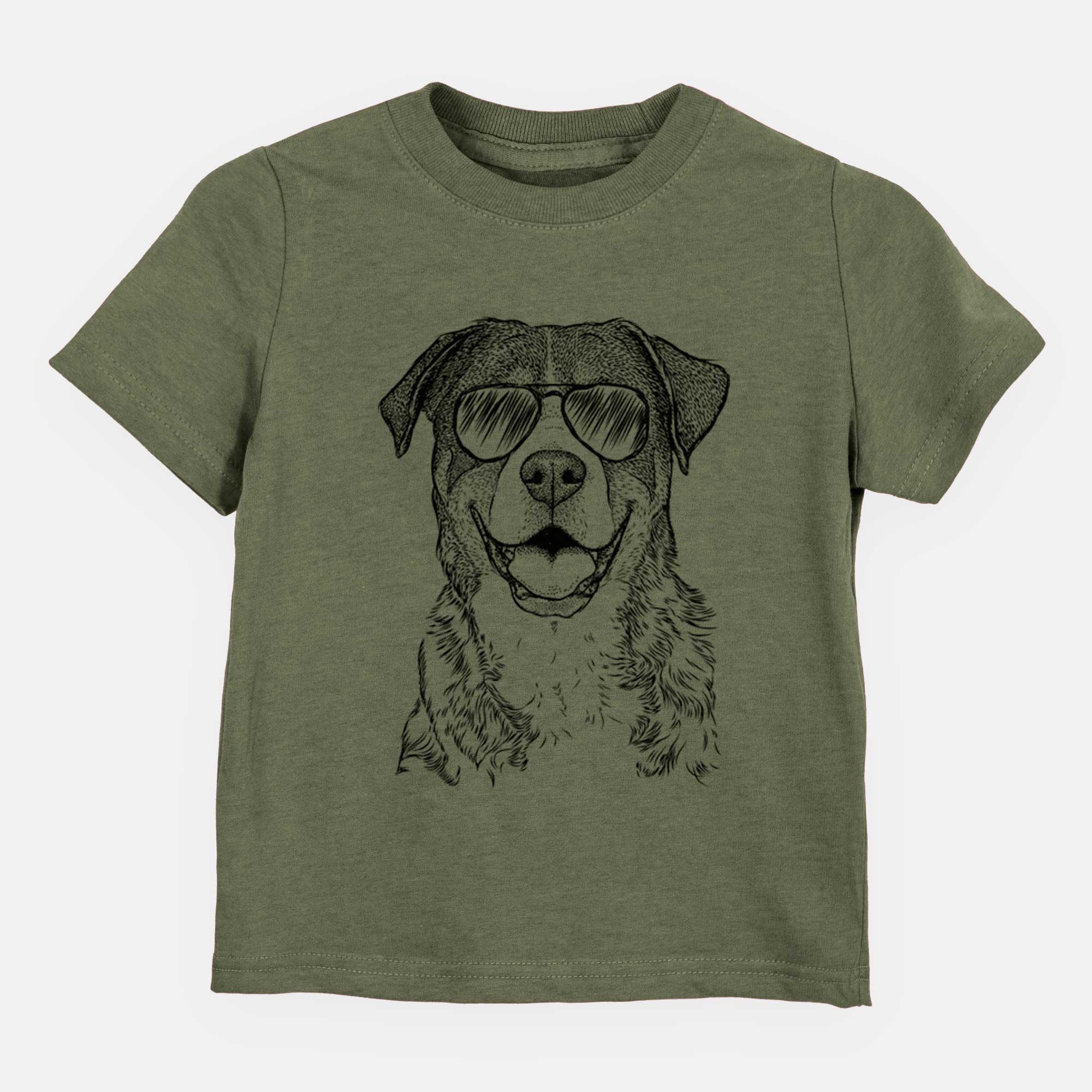 Aviator Leon the Greater Swiss Mountain Dog - Kids/Youth/Toddler Shirt