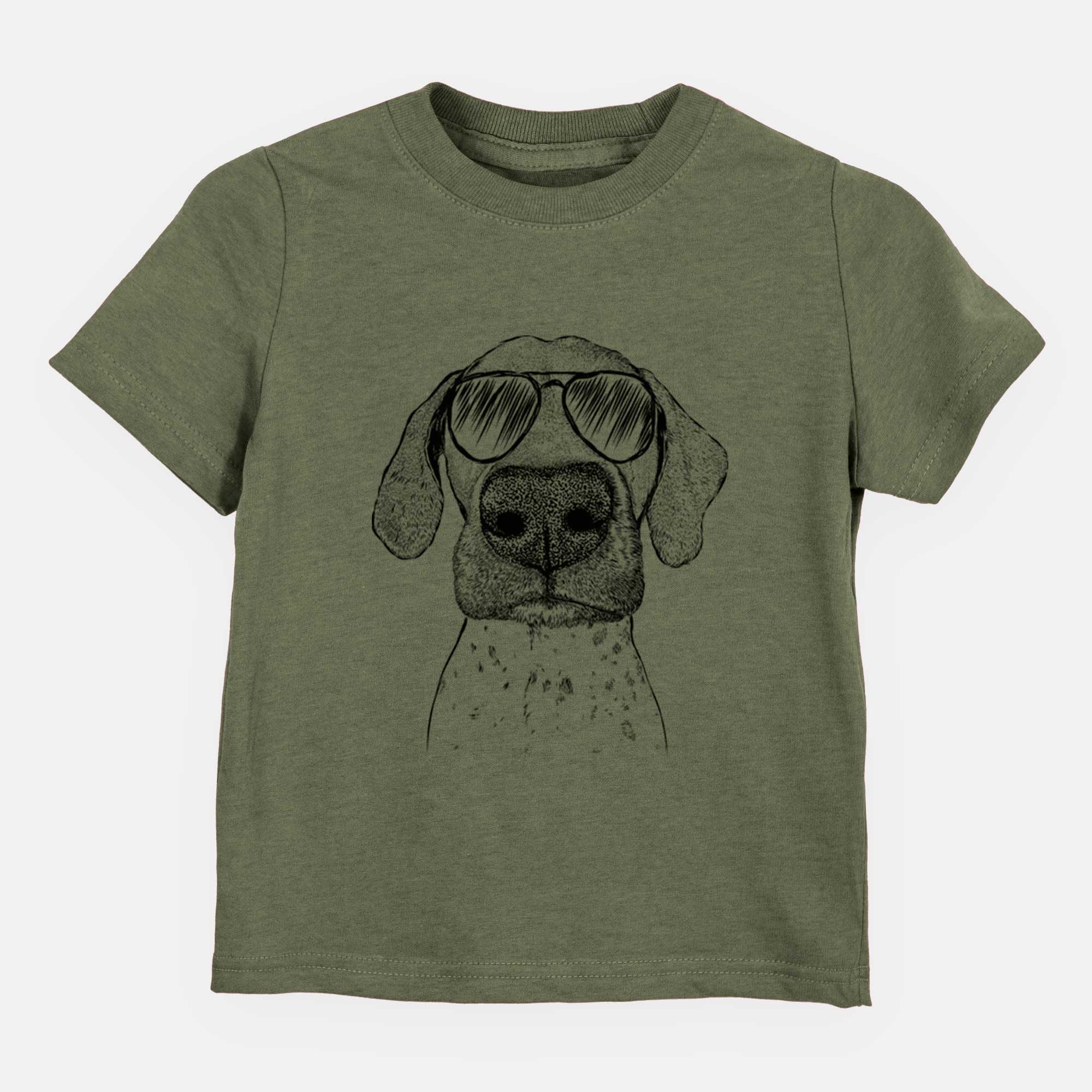 Aviator Leroy the German Shorthaired Pointer - Kids/Youth/Toddler Shirt