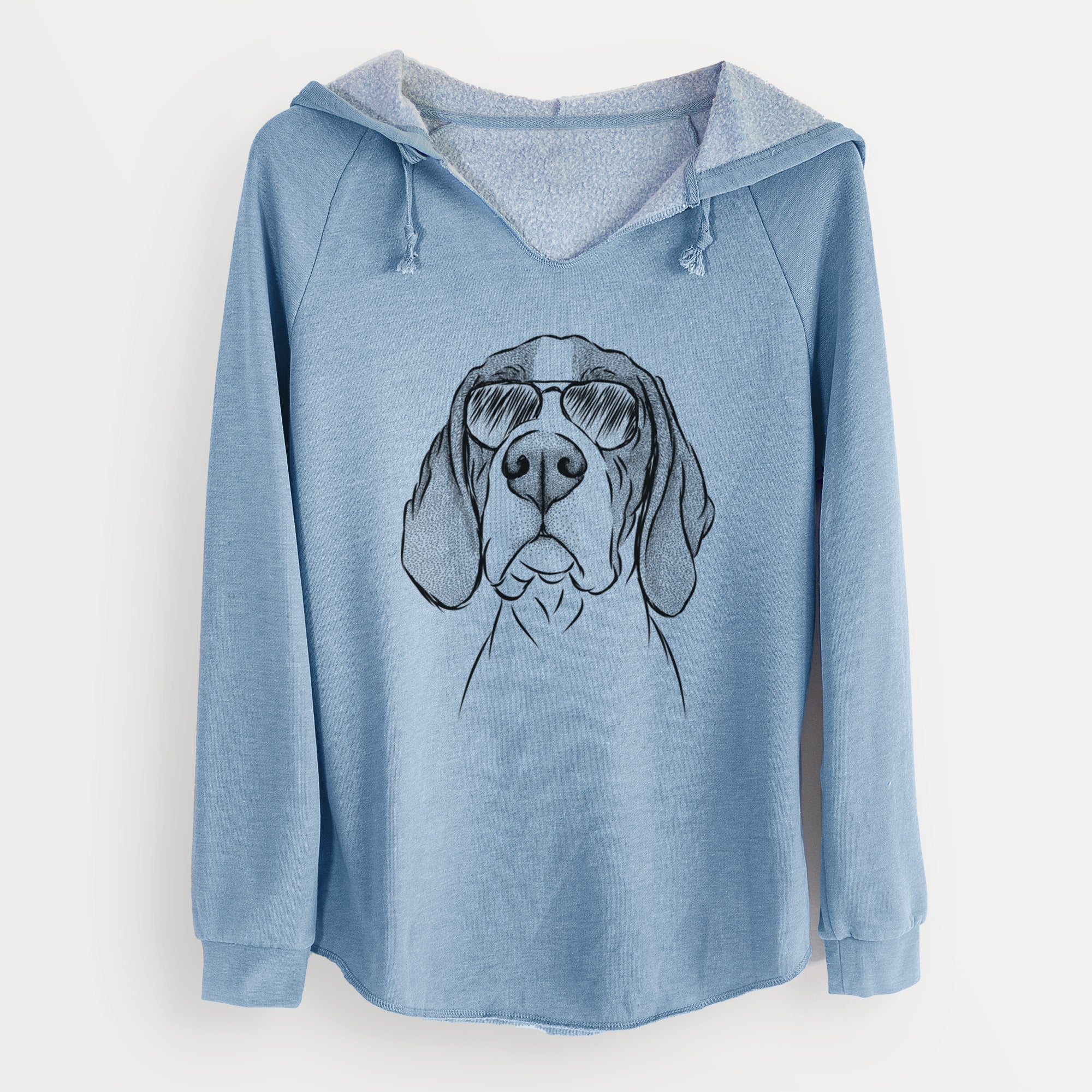 Aviator Liam the English Pointer - Cali Wave Hooded Sweatshirt