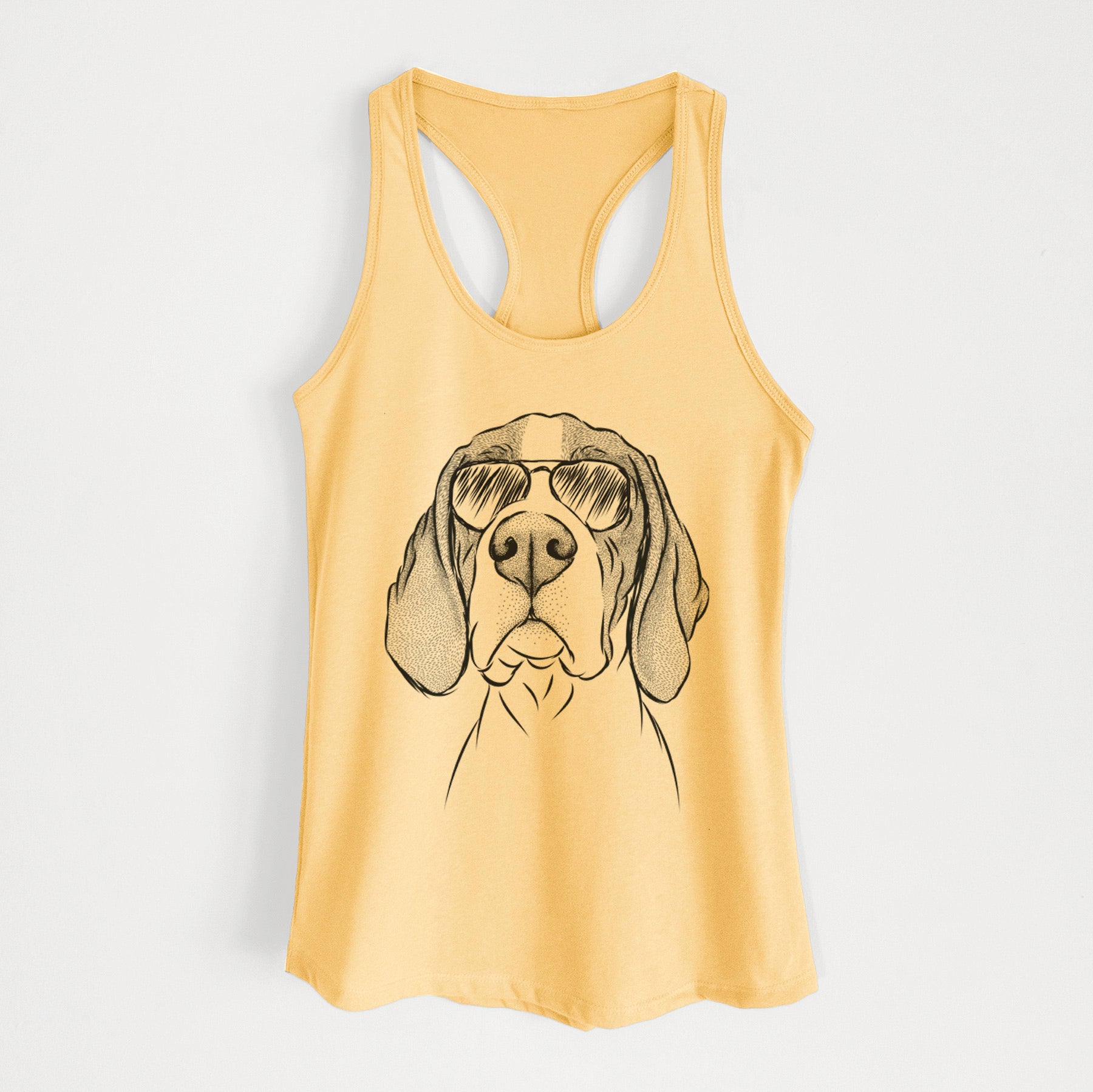 Liam the English Pointer - Women's Racerback Tanktop