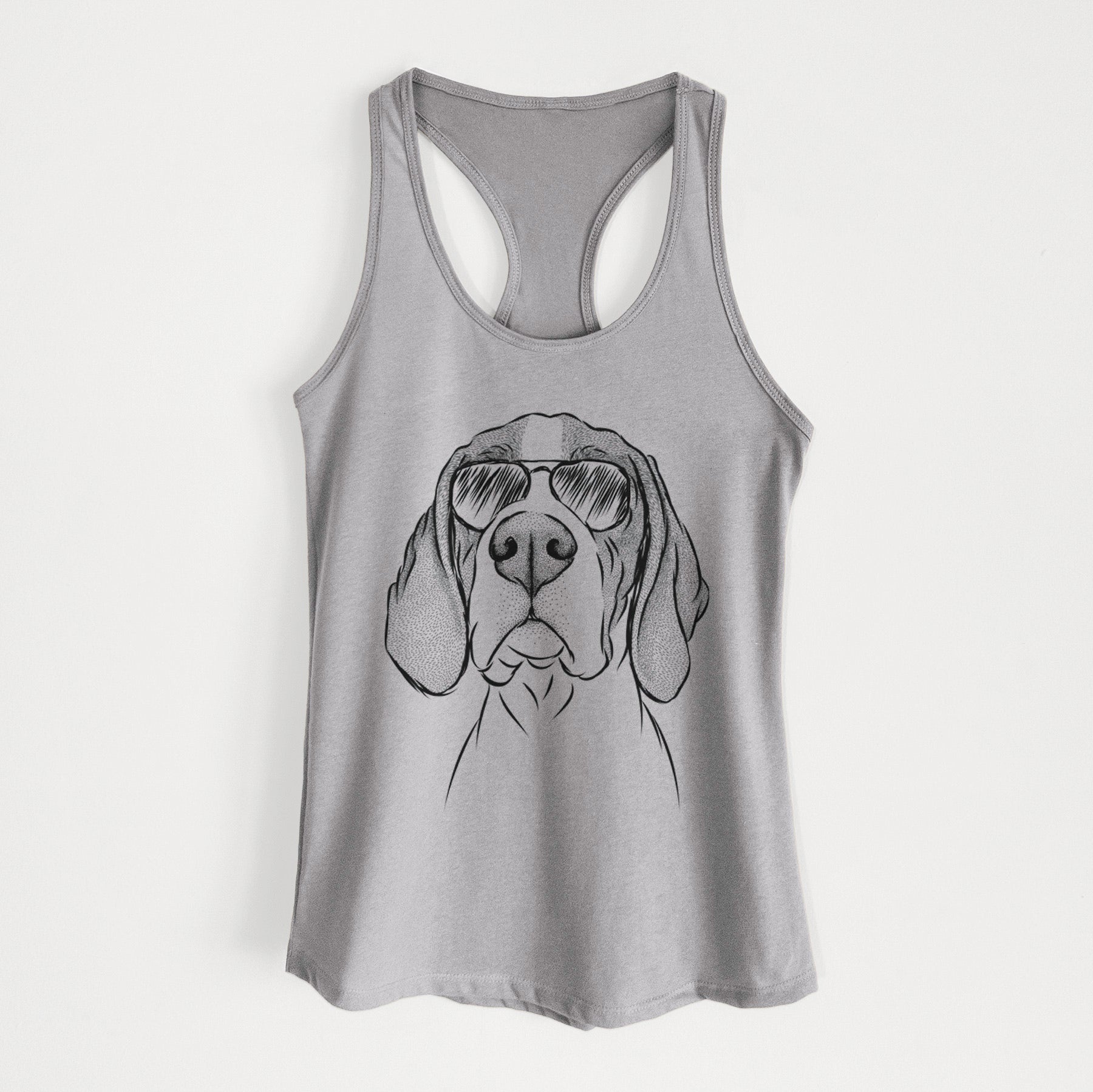 Liam the English Pointer - Women's Racerback Tanktop