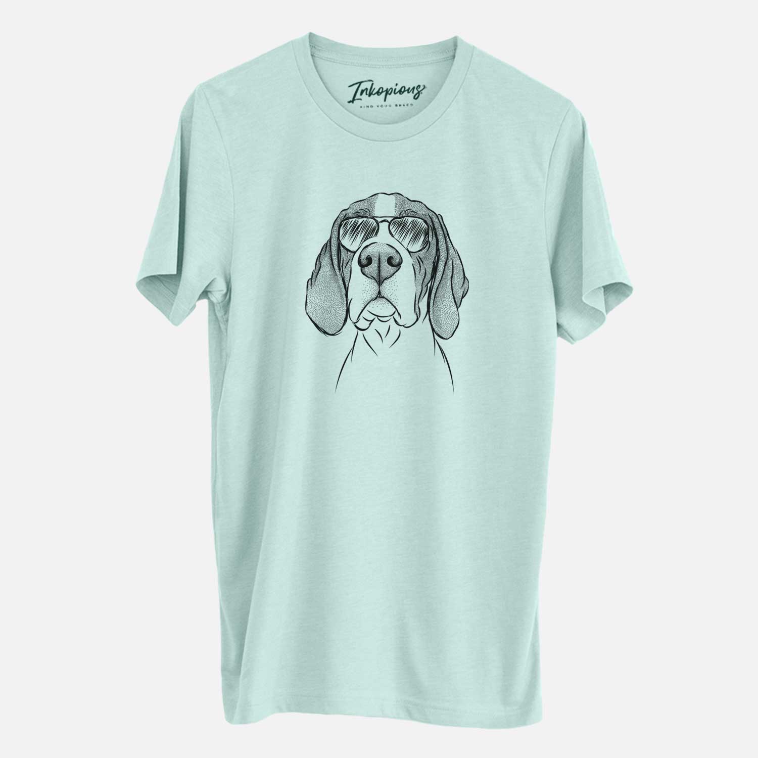 Aviator Liam the English Pointer - Unisex Crewneck