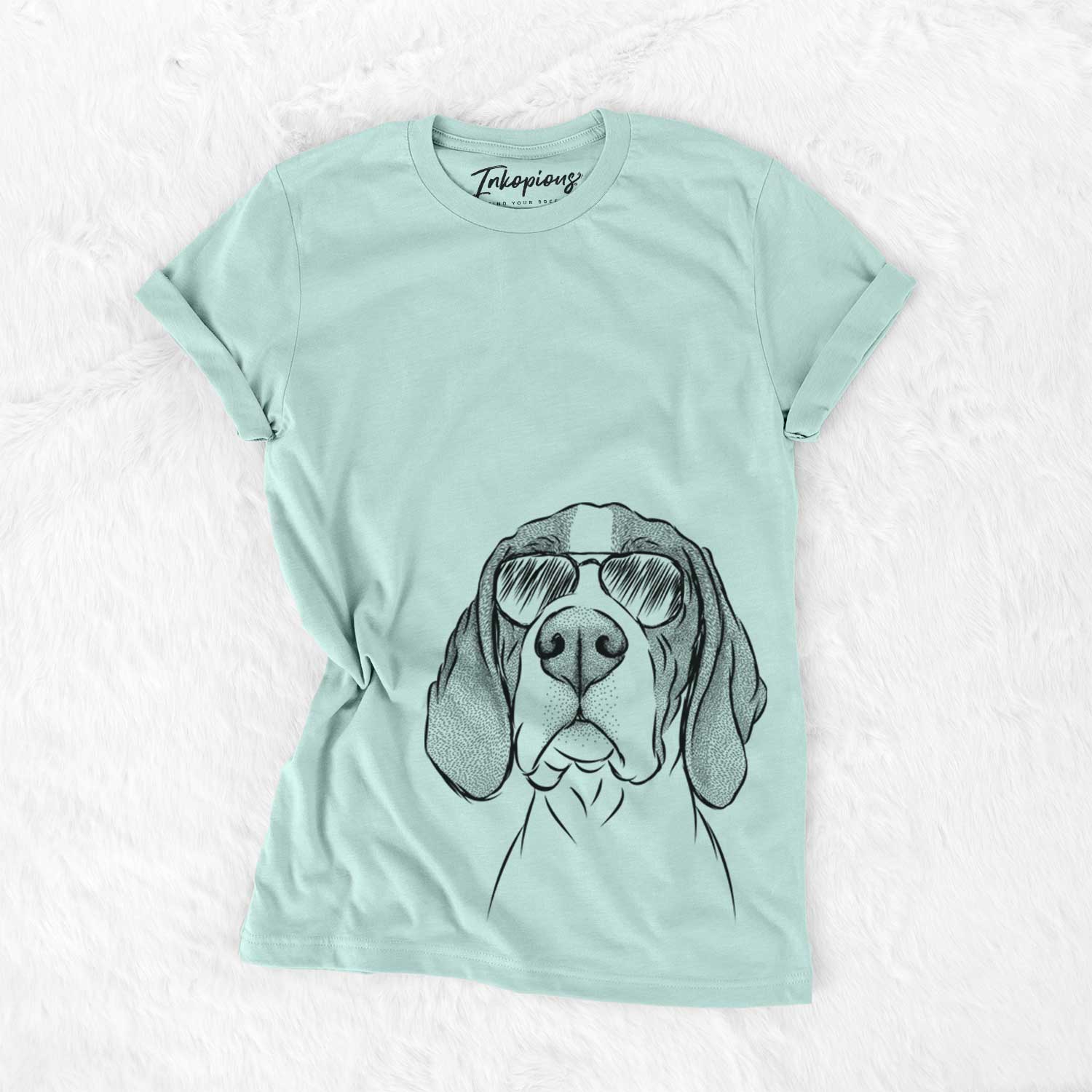 Aviator Liam the English Pointer - Unisex Crewneck