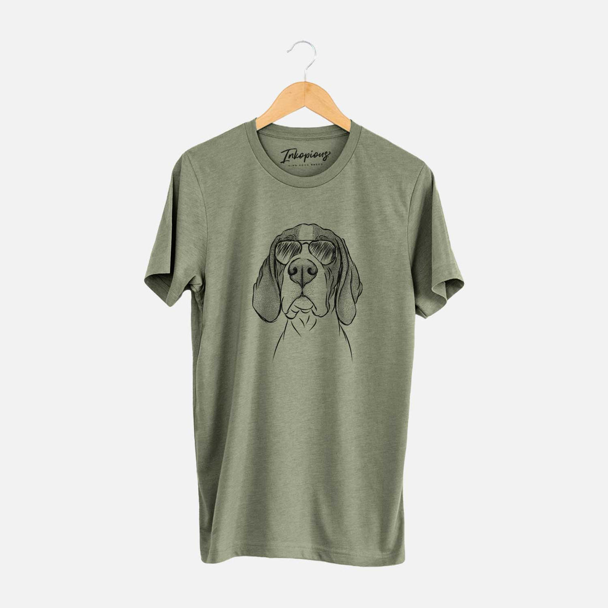 Aviator Liam the English Pointer - Unisex Crewneck