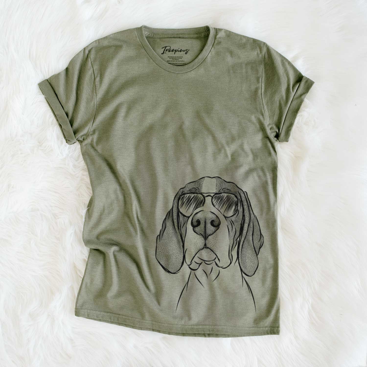 Aviator Liam the English Pointer - Unisex Crewneck