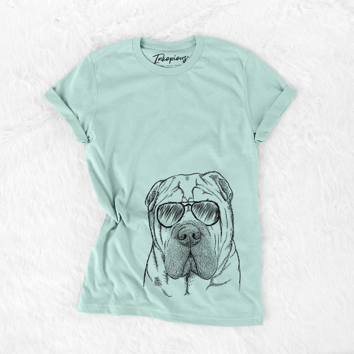 Aviator Lilly the Shar Pei - Unisex Crewneck