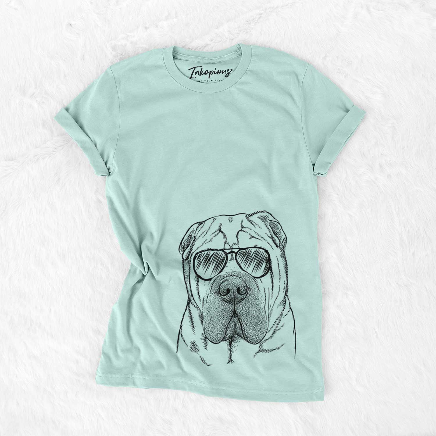 Aviator Lilly the Shar Pei - Unisex Crewneck
