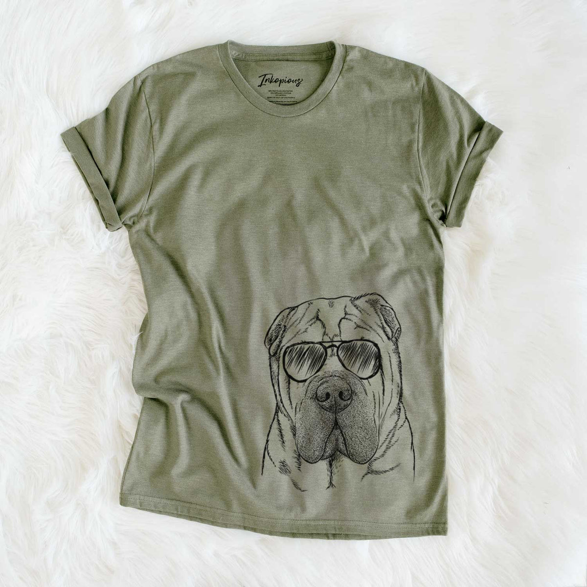 Aviator Lilly the Shar Pei - Unisex Crewneck