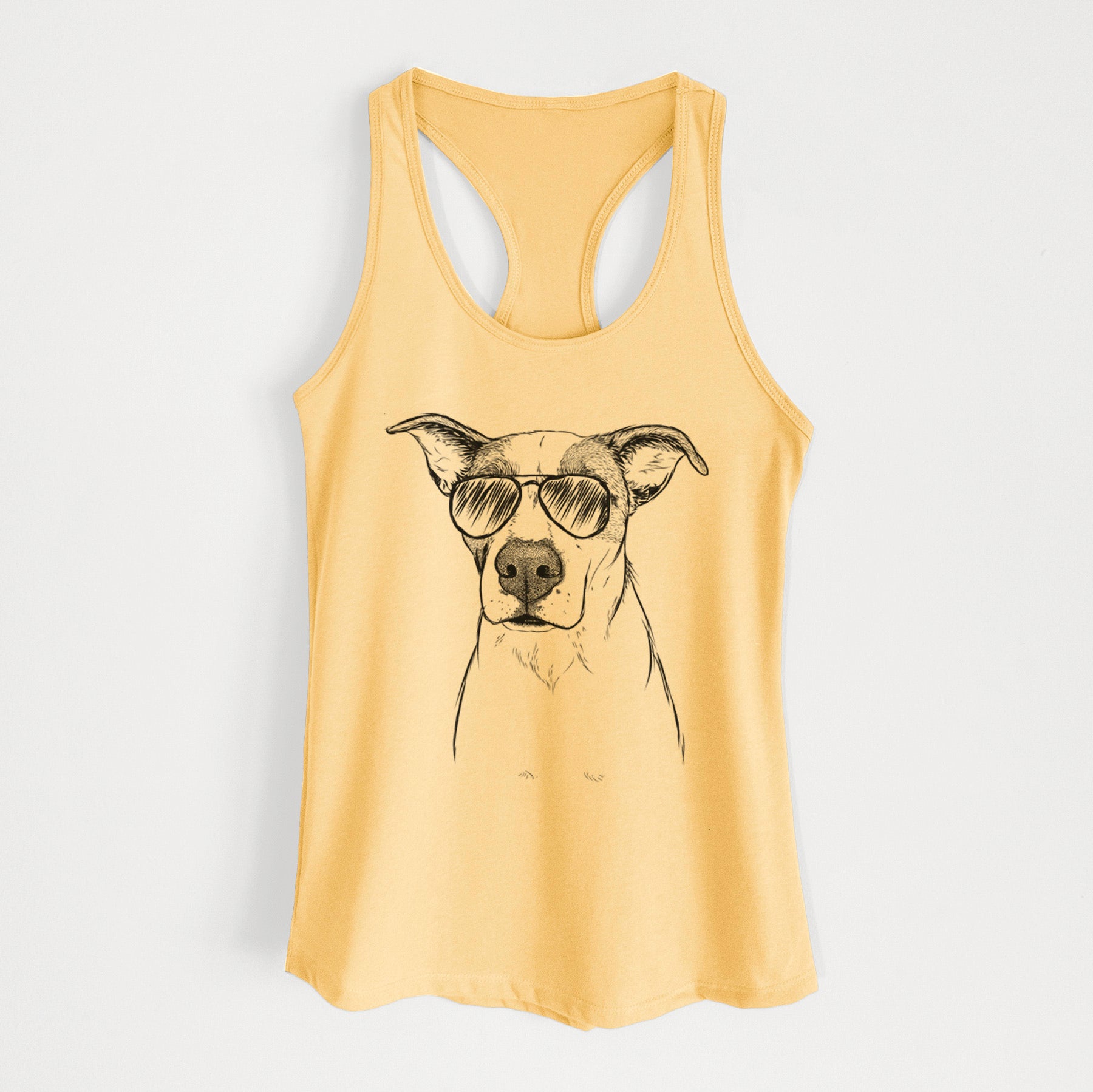 Lily the Mixed Breed - Women's Racerback Tanktop