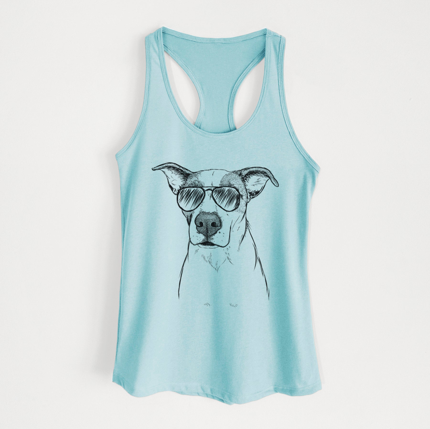 Lily the Mixed Breed - Women's Racerback Tanktop