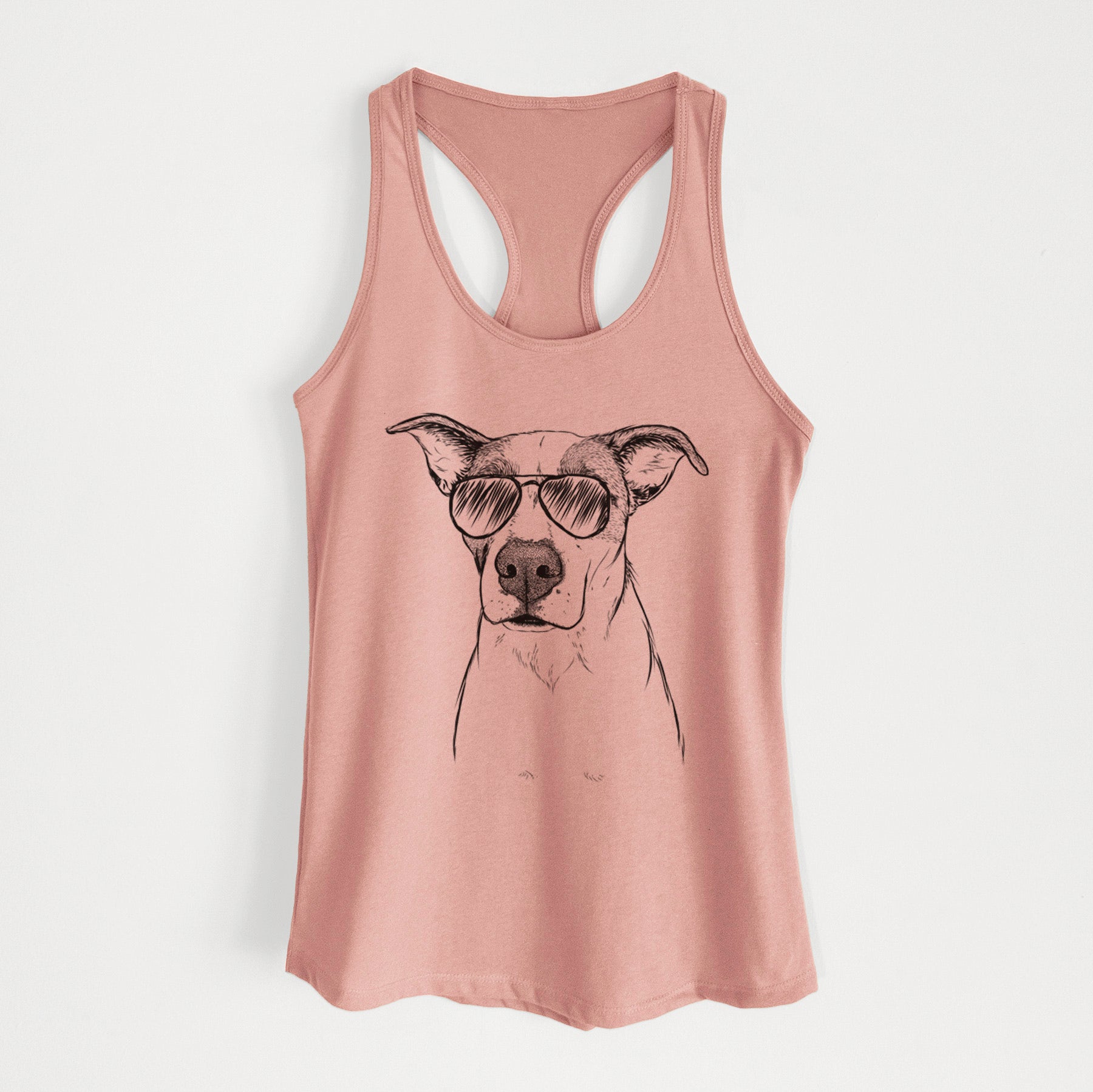 Lily the Mixed Breed - Women's Racerback Tanktop