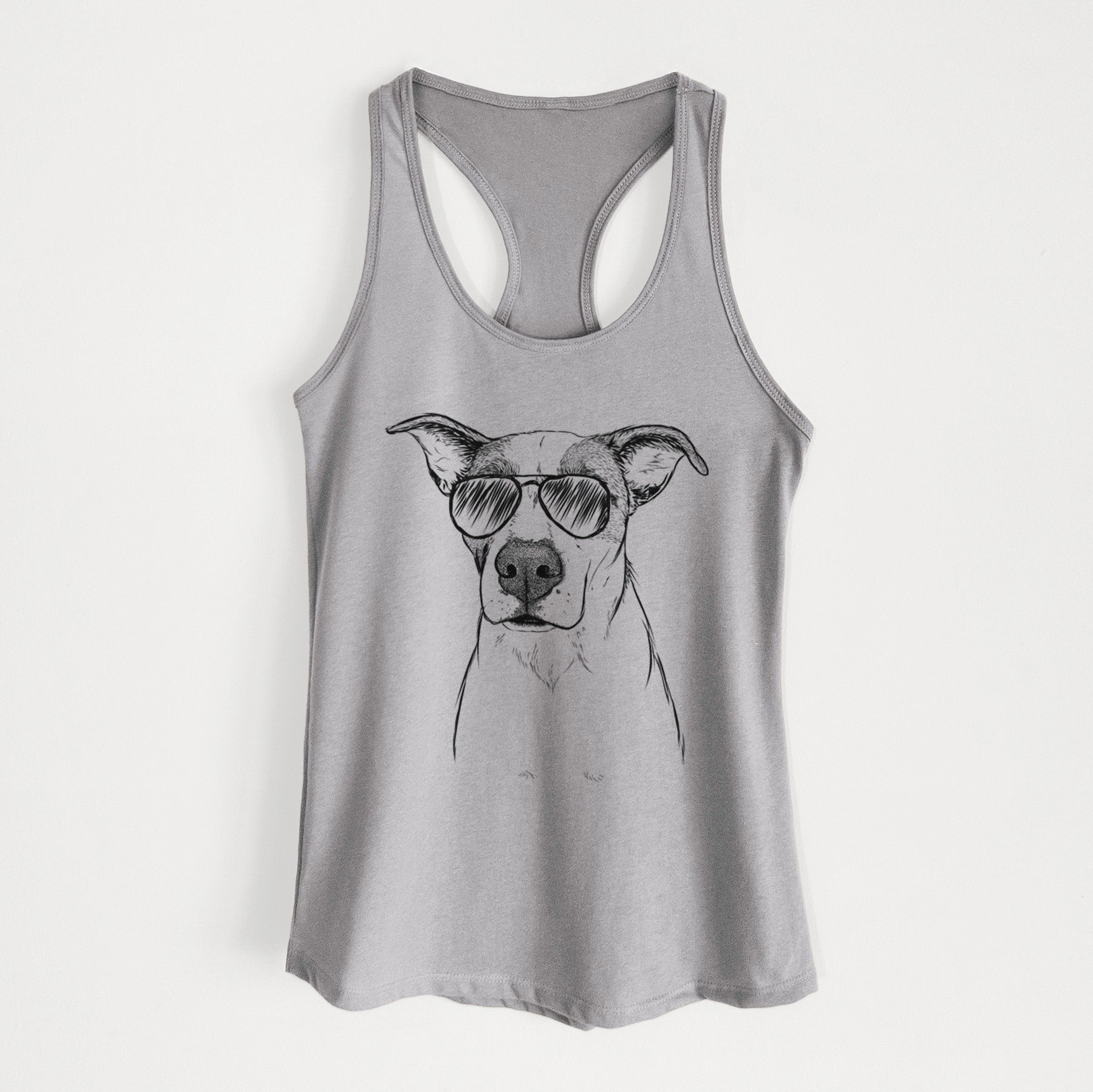 Lily the Mixed Breed - Women's Racerback Tanktop