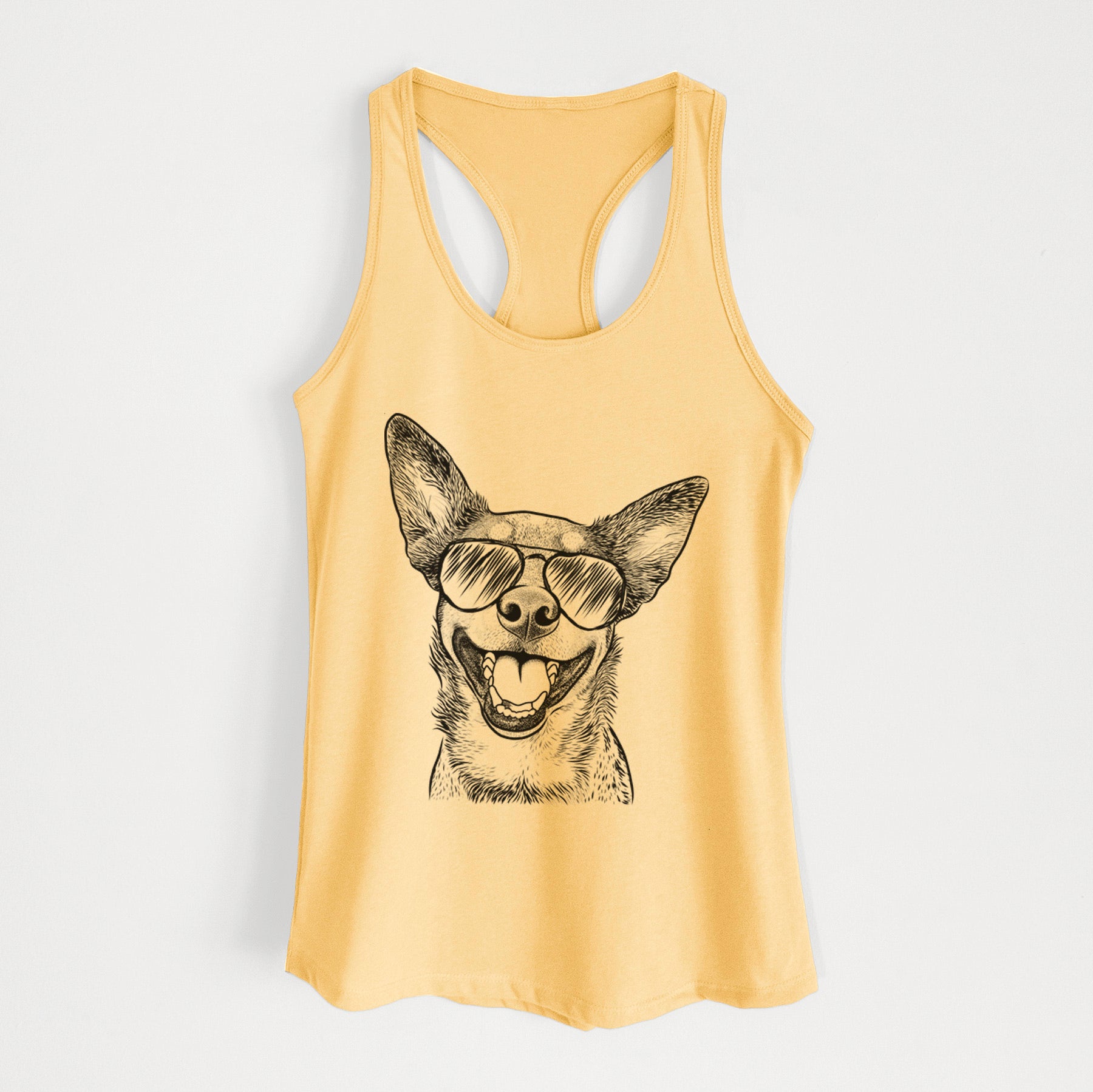 Lily the Australian Cattle Dog - Women's Racerback Tanktop