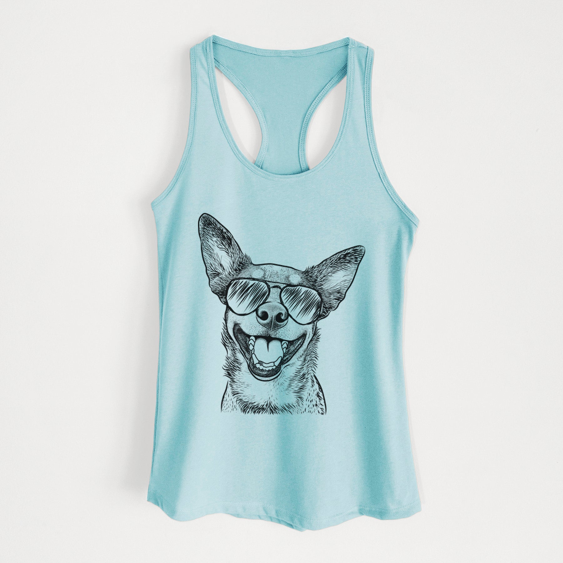 Lily the Australian Cattle Dog - Women's Racerback Tanktop