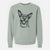 Aviator Lily the Australian Cattle Dog - Unisex Pigment Dyed Crew Sweatshirt