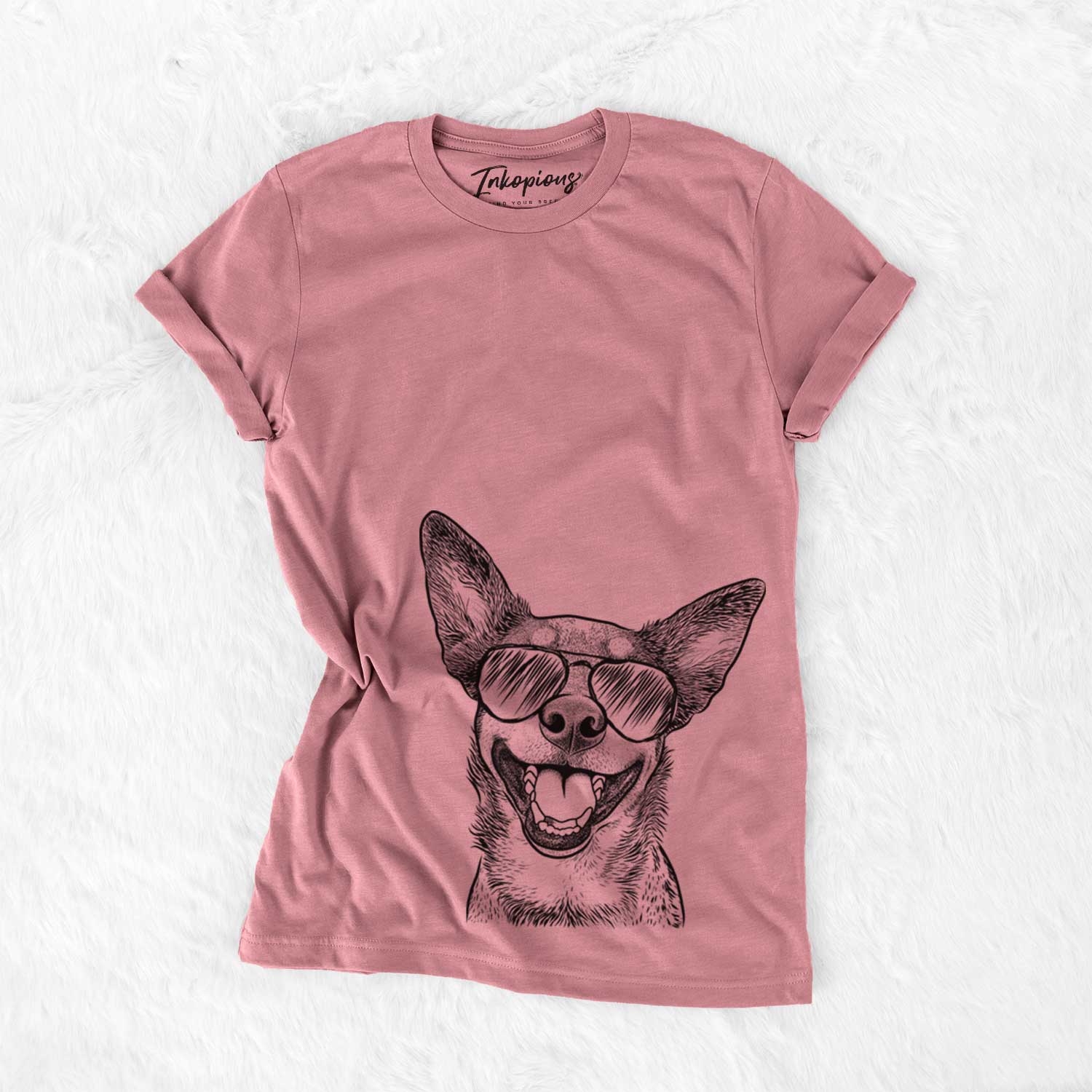 Aviator Lily the Australian Cattle Dog - Unisex Crewneck