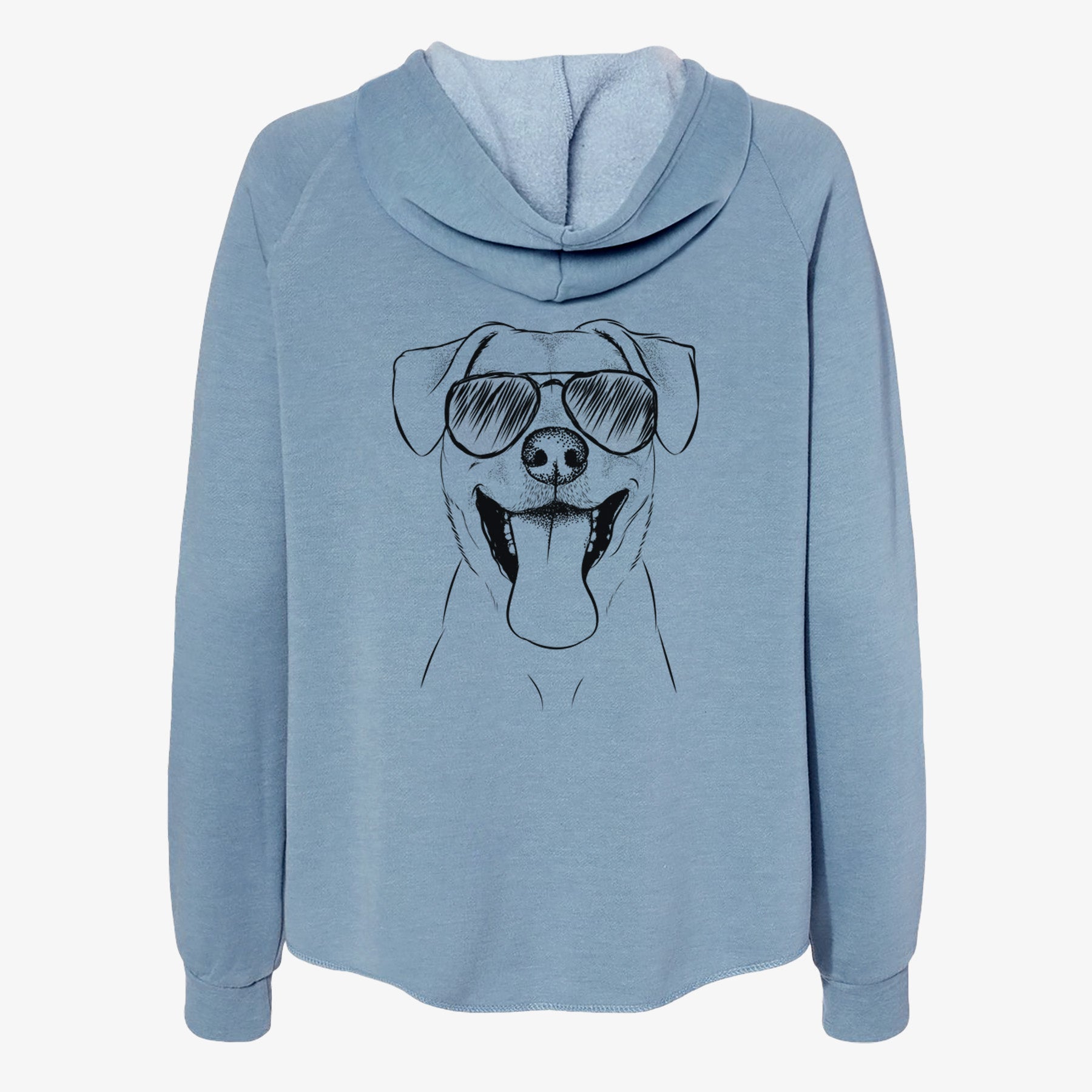 Lily Estelle the Mixed Breed - Women's Cali Wave Zip-Up Sweatshirt