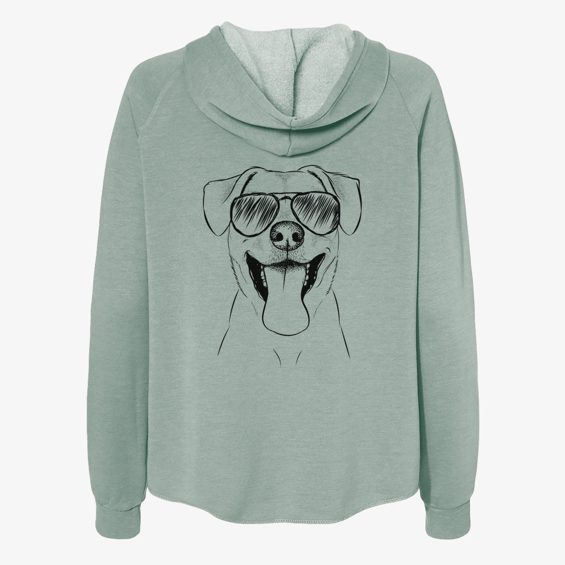 Lily Estelle the Mixed Breed - Women's Cali Wave Zip-Up Sweatshirt