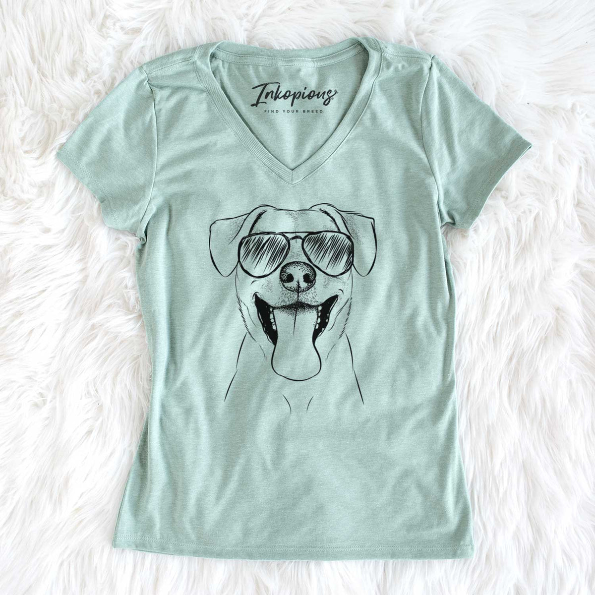 Aviator Lily Estelle the Mixed Breed - Women's V-neck Shirt