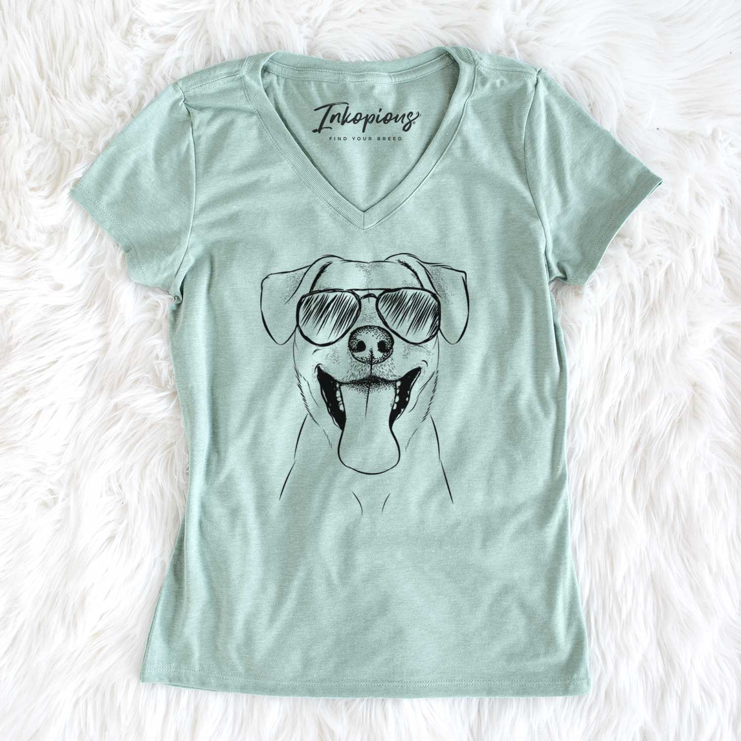 Aviator Lily Estelle the Mixed Breed - Women's V-neck Shirt