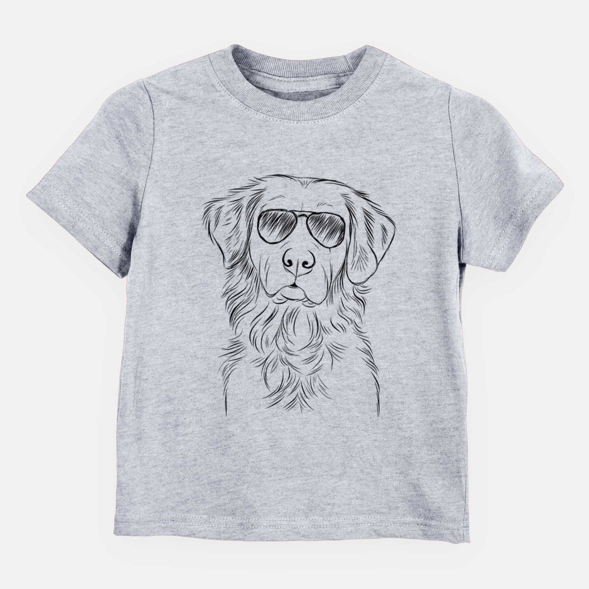 Aviator Linden the Golden Retriever - Kids/Youth/Toddler Shirt