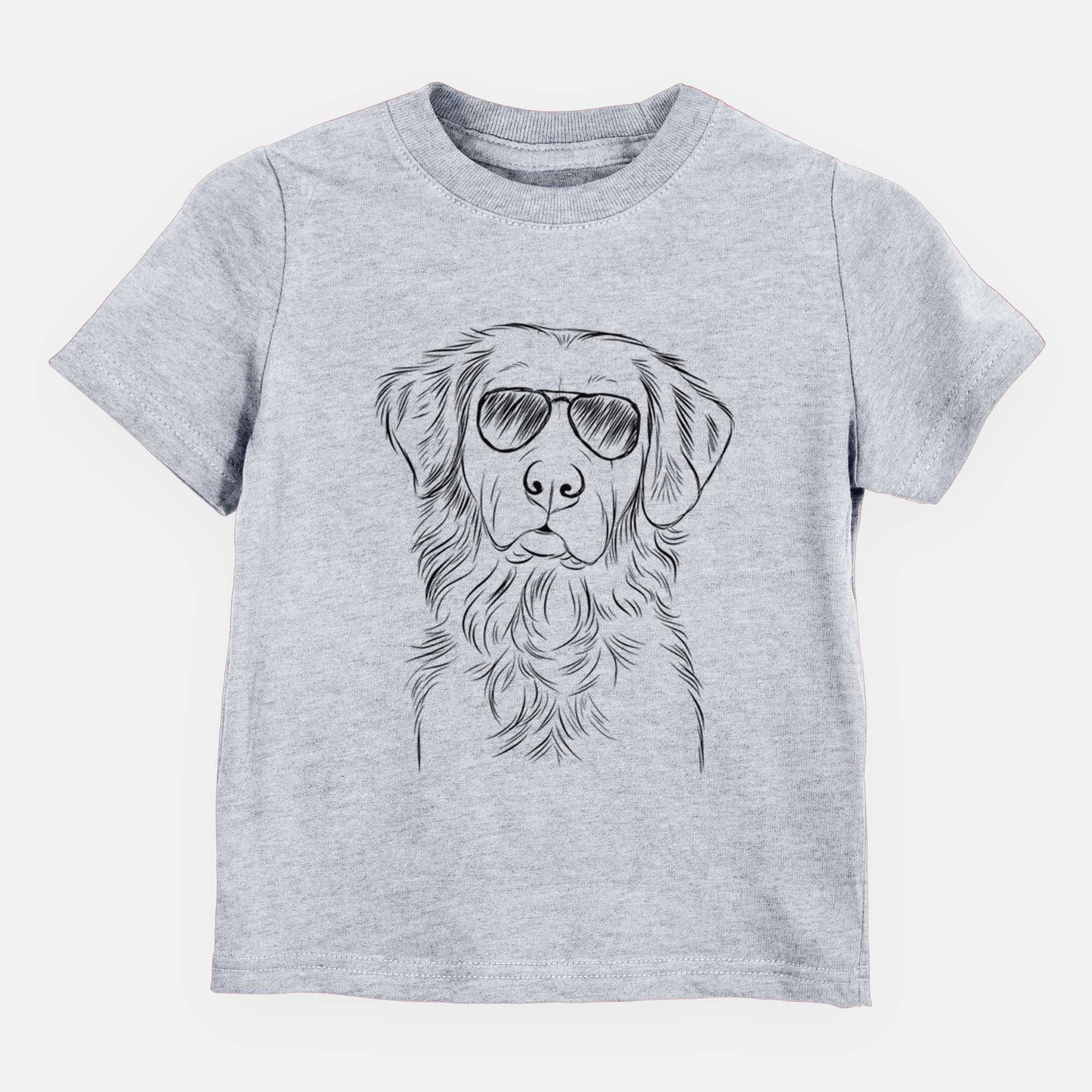 Aviator Linden the Golden Retriever - Kids/Youth/Toddler Shirt