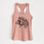 Little Bandit the Beagle - Women's Racerback Tanktop