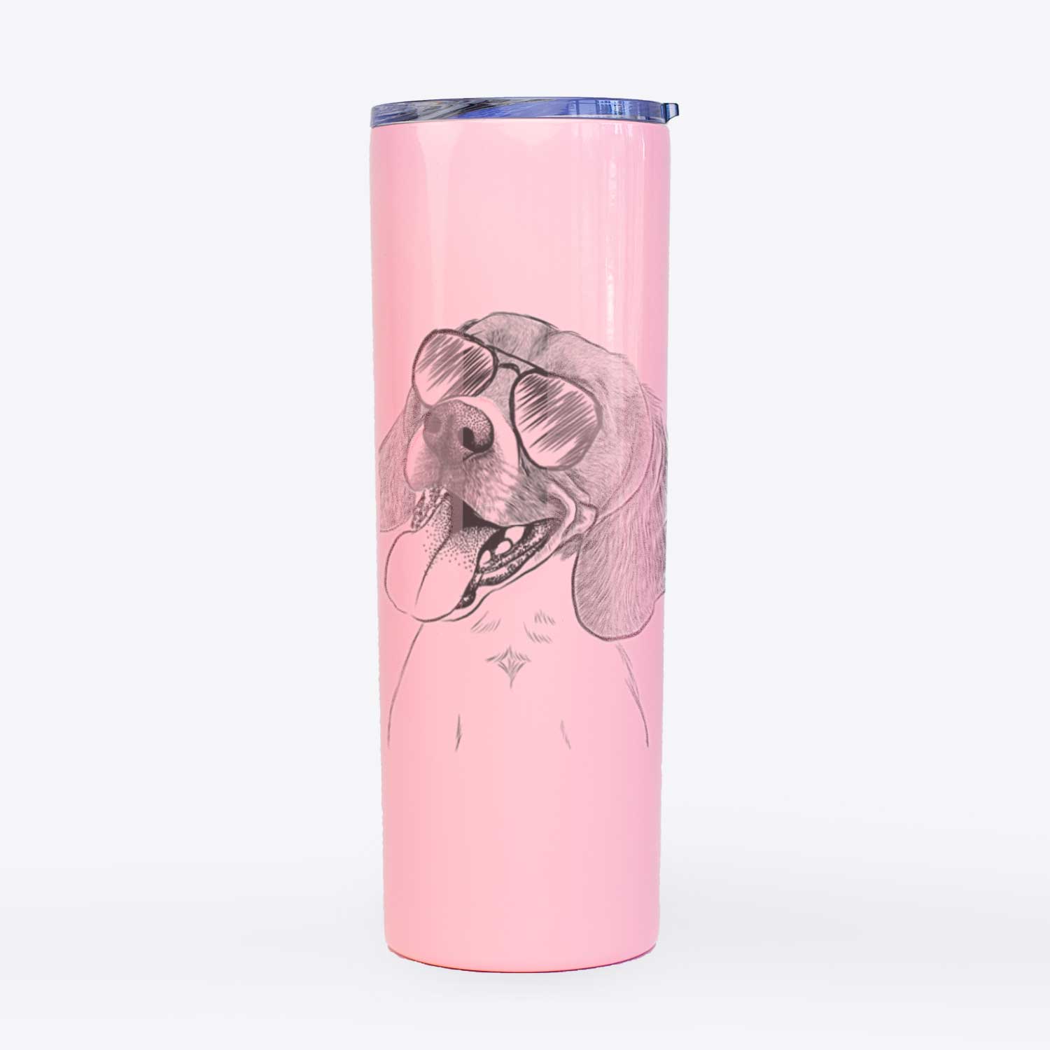 Little Bandit the Beagle - 20oz Skinny Tumbler