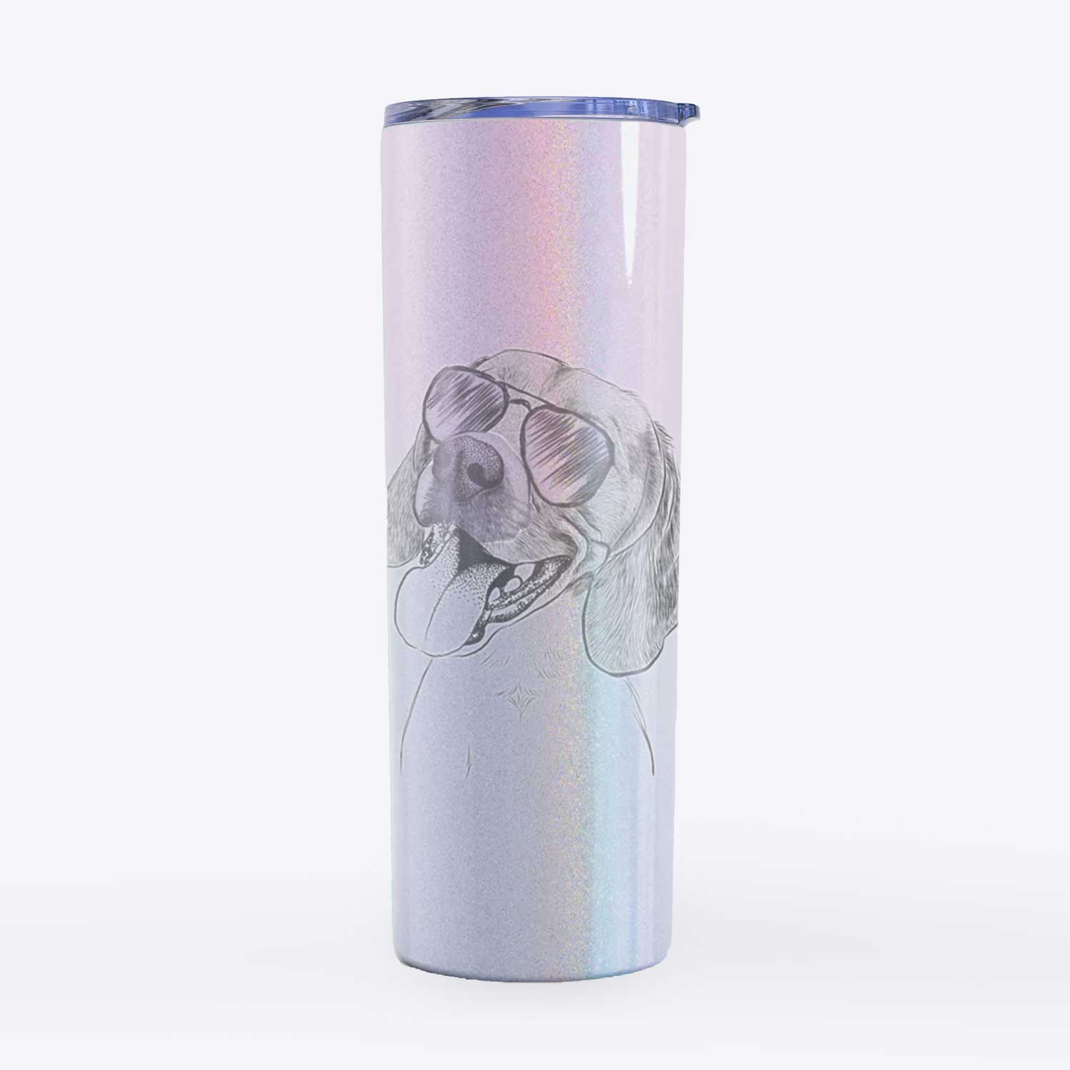 Little Bandit the Beagle - 20oz Skinny Tumbler