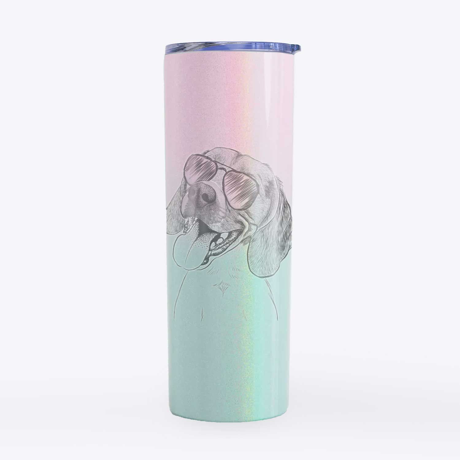 Little Bandit the Beagle - 20oz Skinny Tumbler