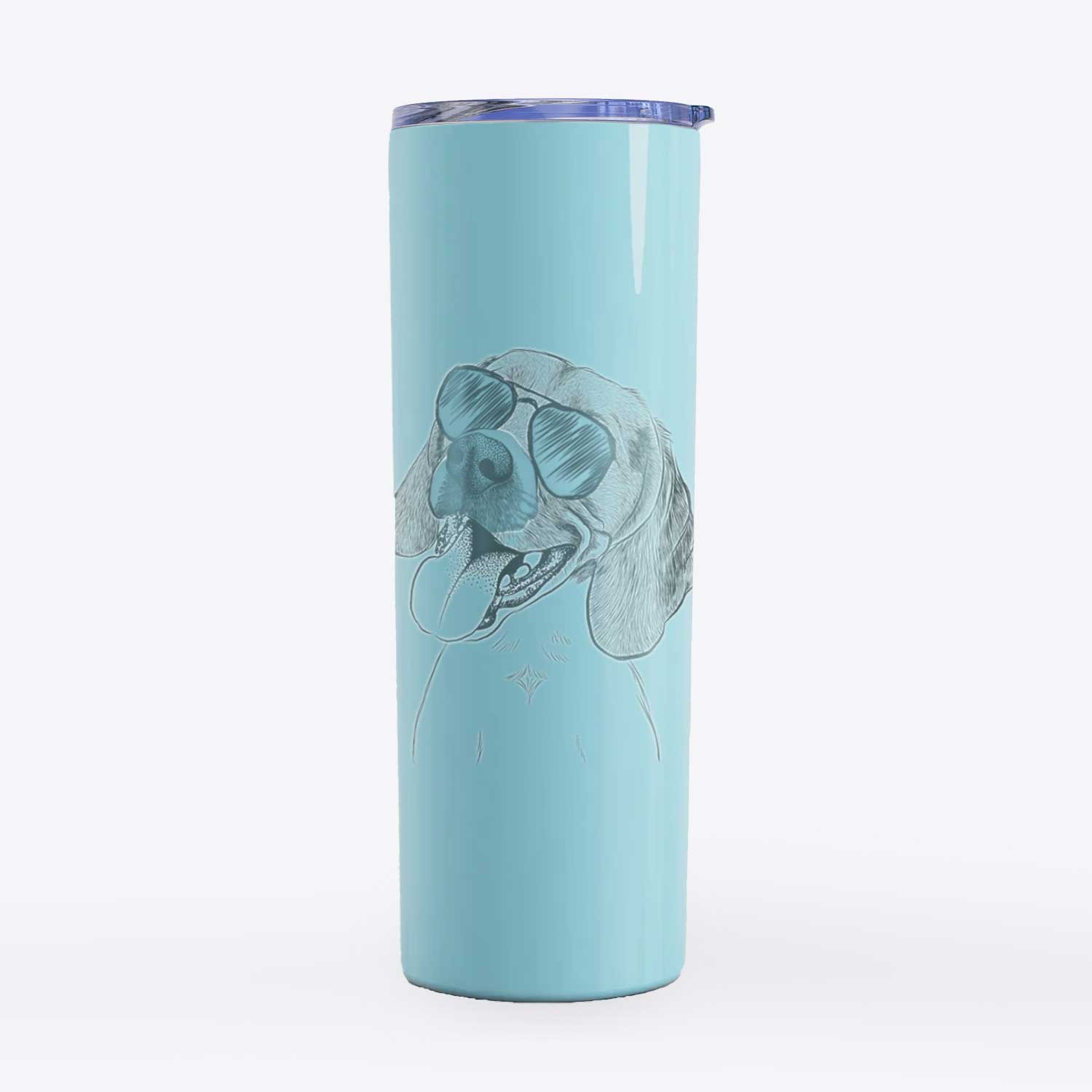 Little Bandit the Beagle - 20oz Skinny Tumbler