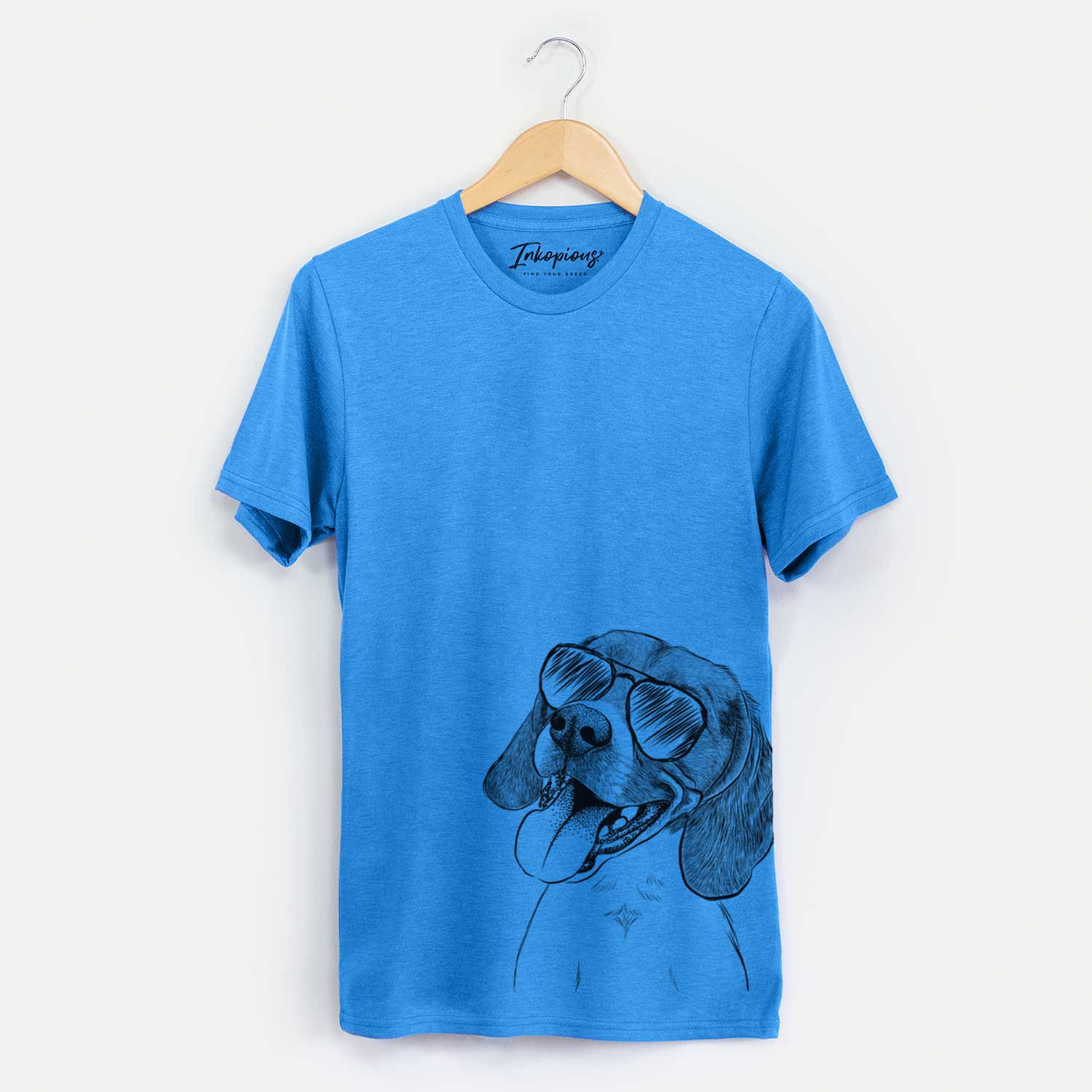 Aviator Little Bandit the Beagle - Unisex Crewneck