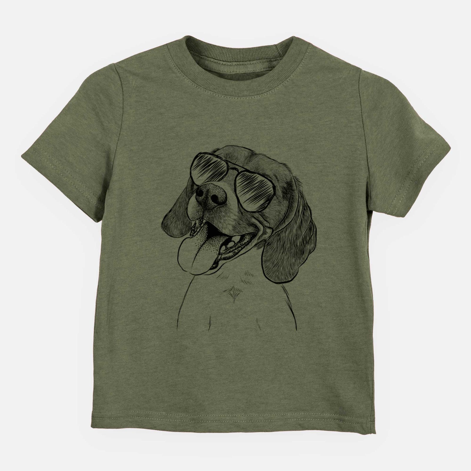 Aviator Little Bandit the Beagle - Kids/Youth/Toddler Shirt