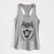 Little Country the Siberian Husky - Women's Racerback Tanktop