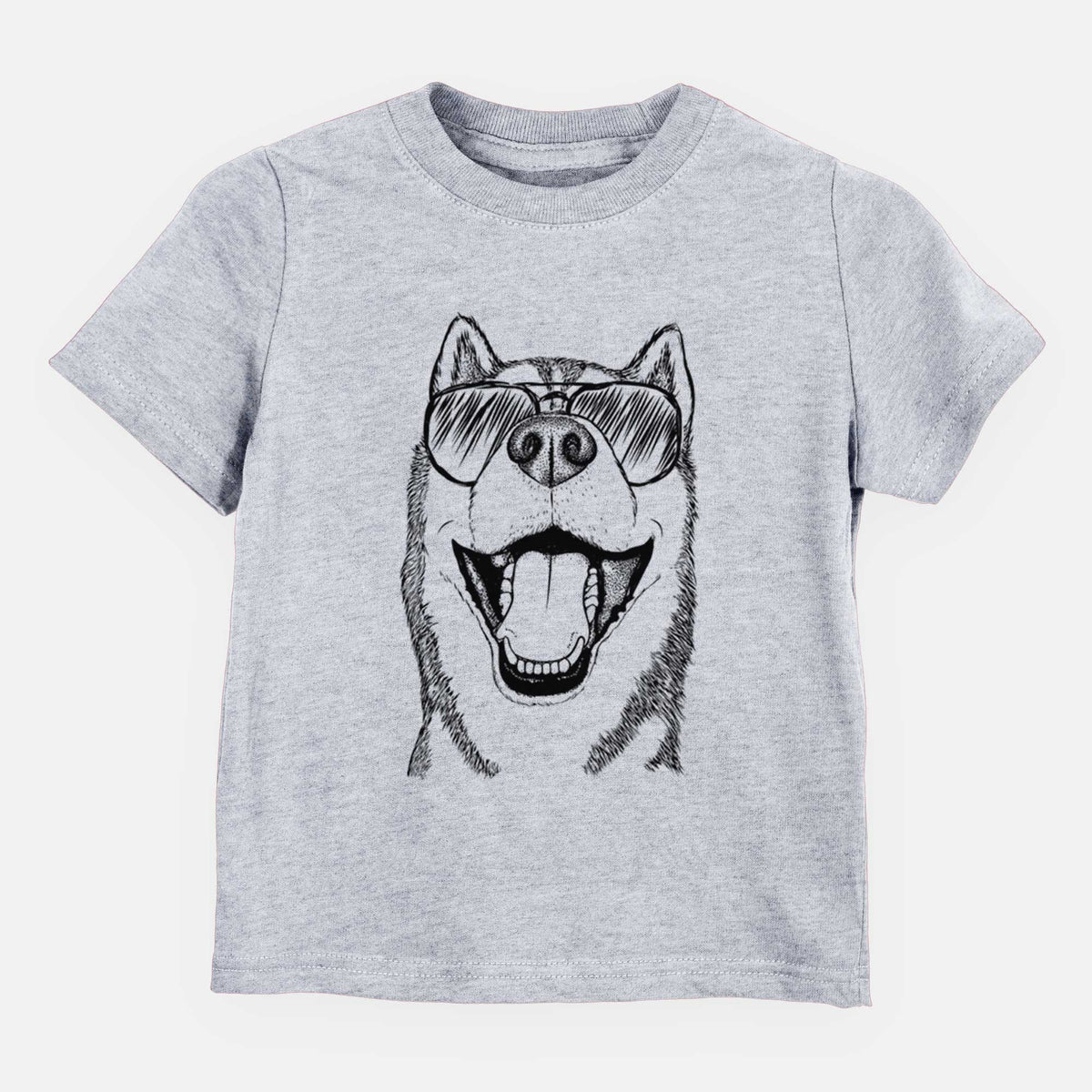 Aviator Little Country the Siberian Husky - Kids/Youth/Toddler Shirt
