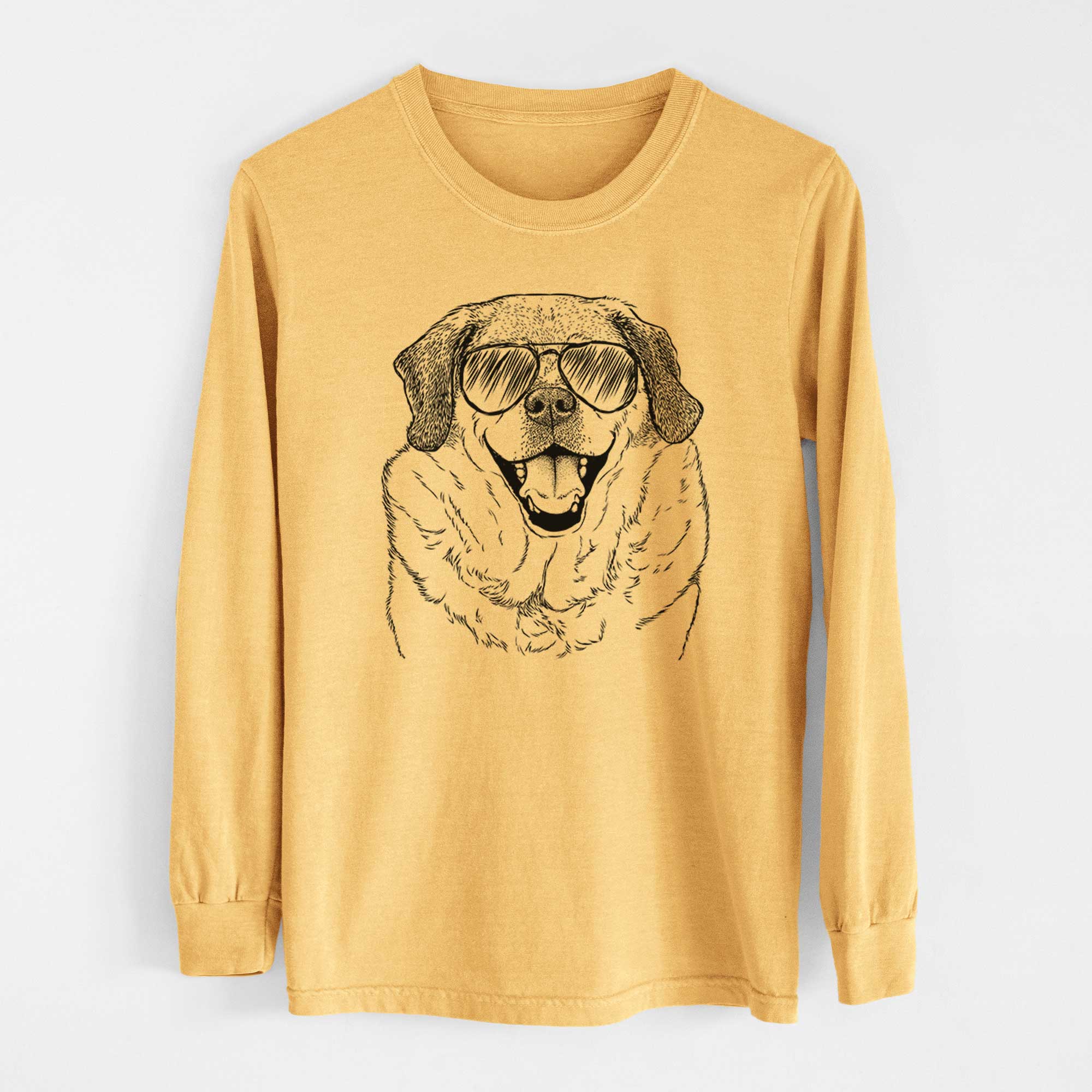 Aviators Little Man the Puggle - Heavyweight 100% Cotton Long Sleeve