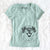 Aviator Little Man the Puggle - Women's V-neck Shirt