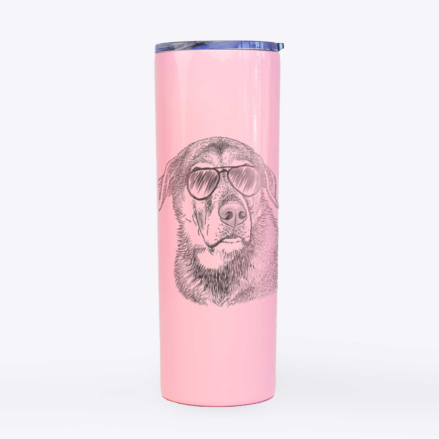 Lobo the Shepherd Mix - 20oz Skinny Tumbler