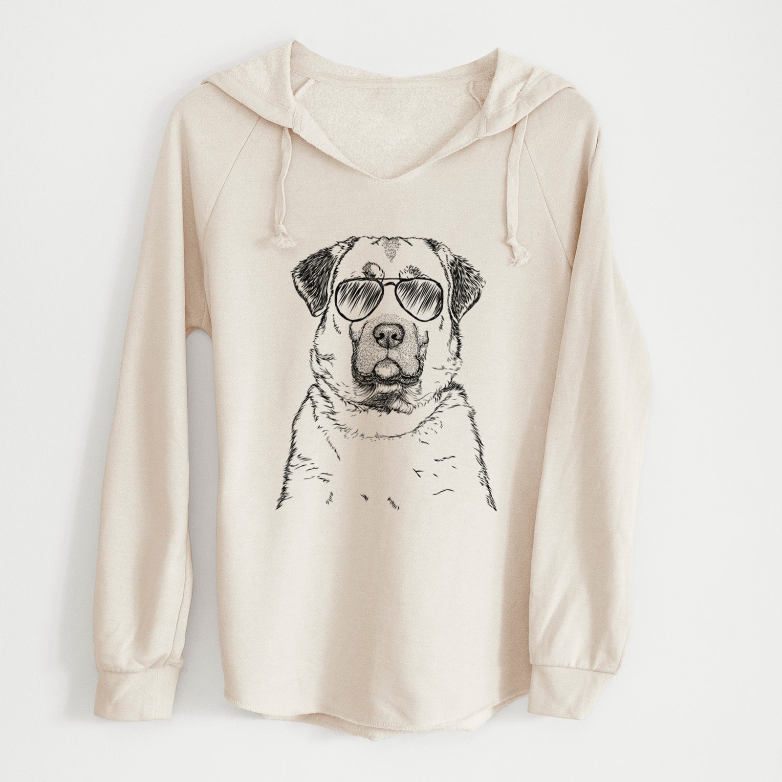 Aviator Loca the Anatolian Shepherd - Cali Wave Hooded Sweatshirt