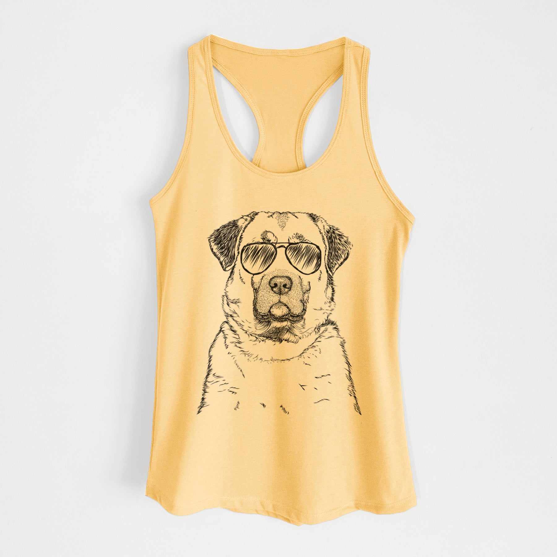 Loca the Anatolian Shepherd - Women's Racerback Tanktop