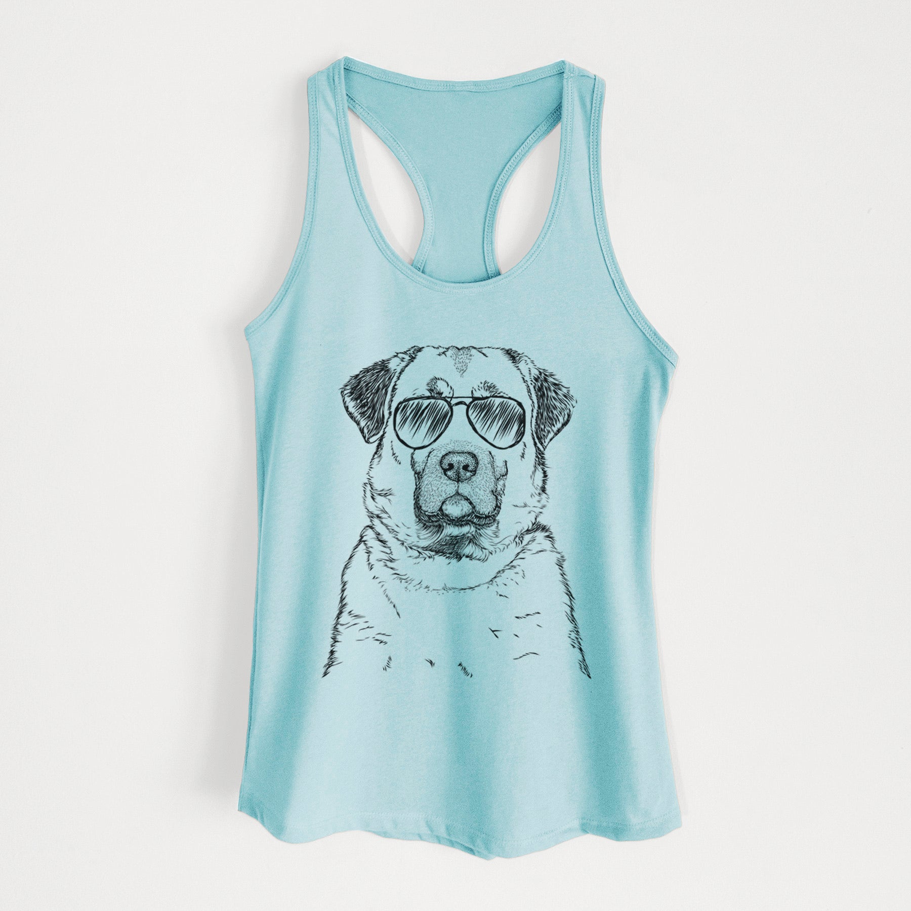 Loca the Anatolian Shepherd - Women's Racerback Tanktop